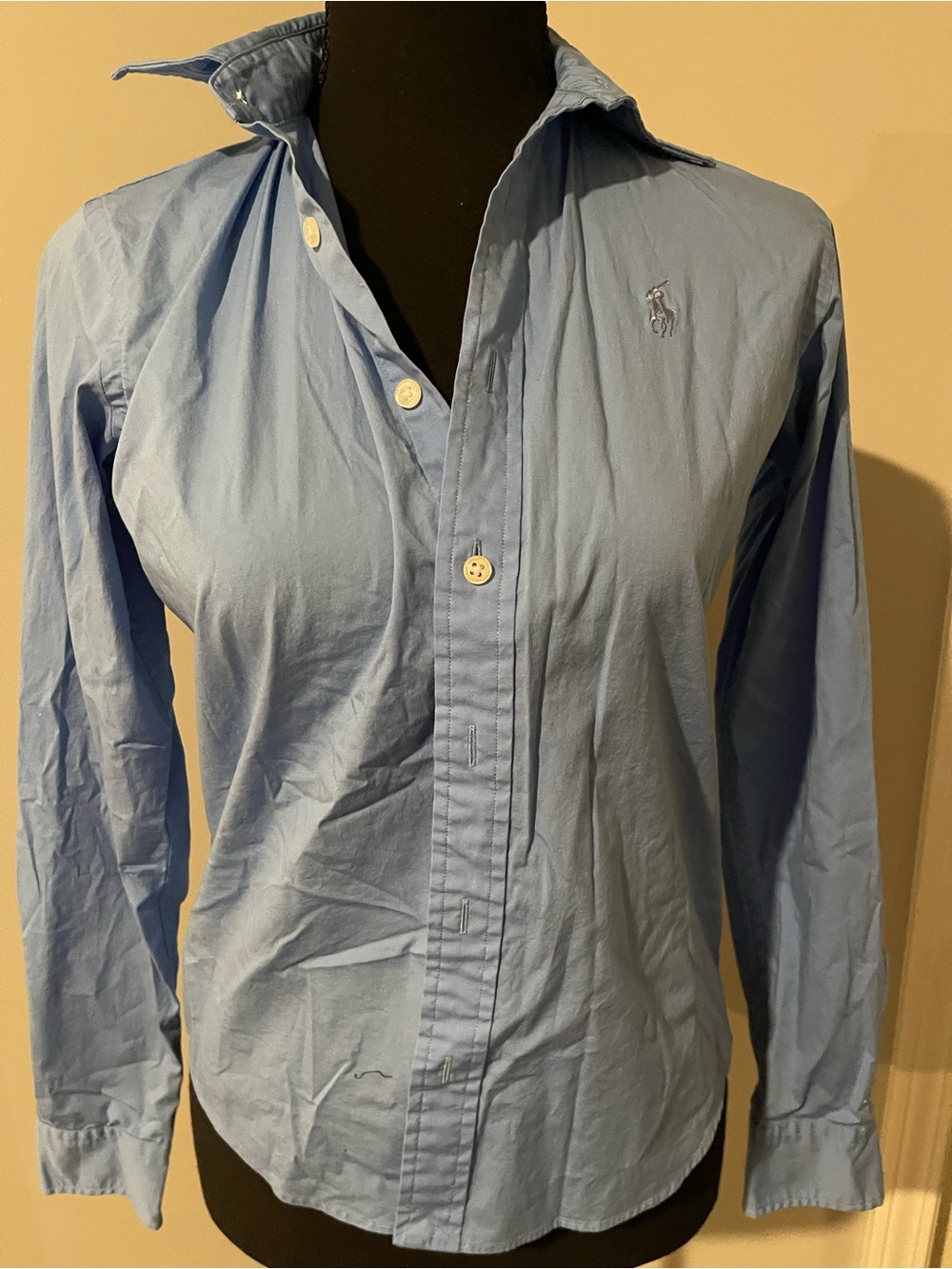 Ralph Lauren Light Blue Button-Down Oxford Shirt